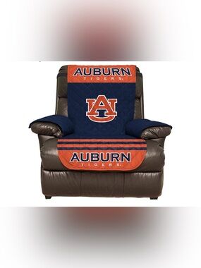 Auburn Tigers Navy and Orange Recliner Reverible Cover